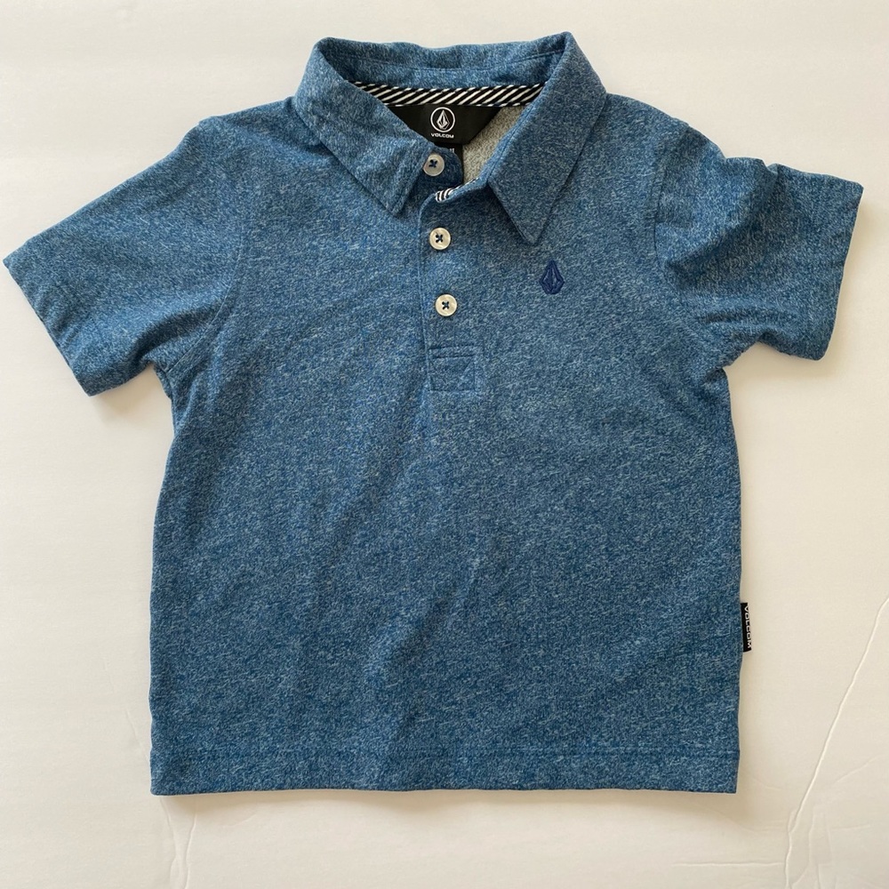 Toddler volcom collared shirt